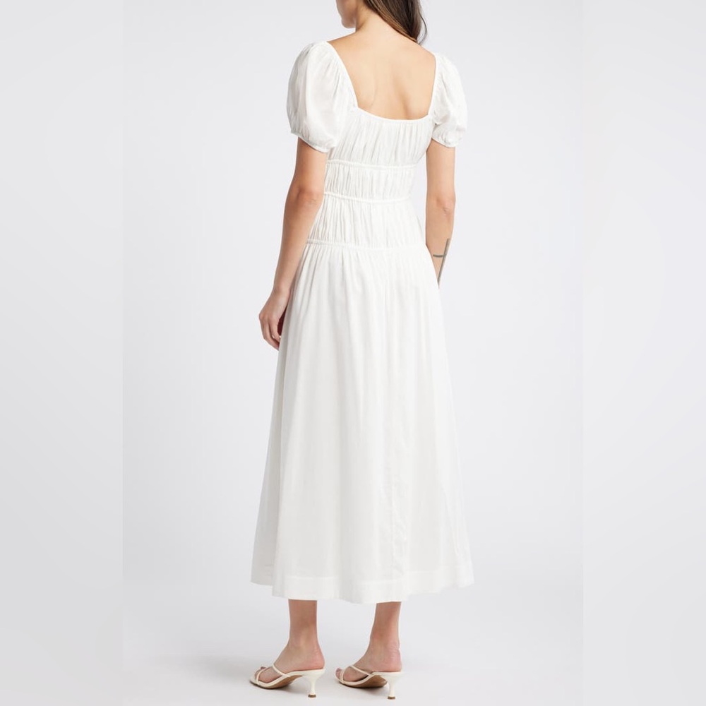 Reformation Rhett Dress in White, brand new without tags, never worn, no flaws. - Picture 5 of 16
